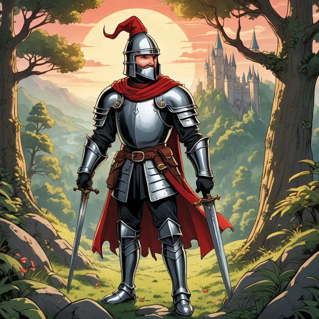 The Hilarious Adventure of Sir Jester and the Magic Coin