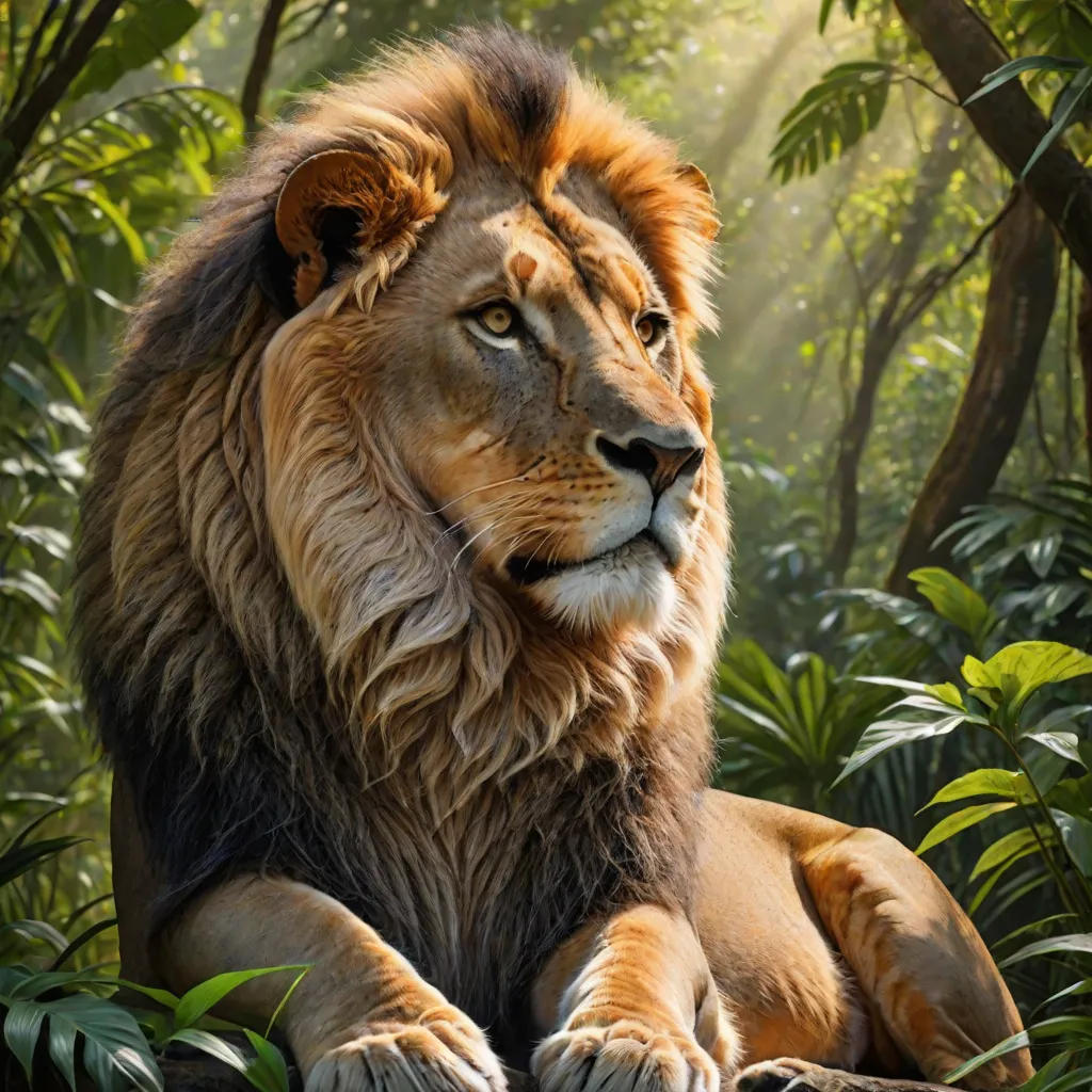 The Gray-Headed Lion: King of the Jungle