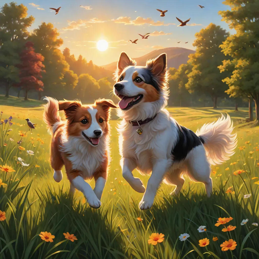 A Bird and a Dog