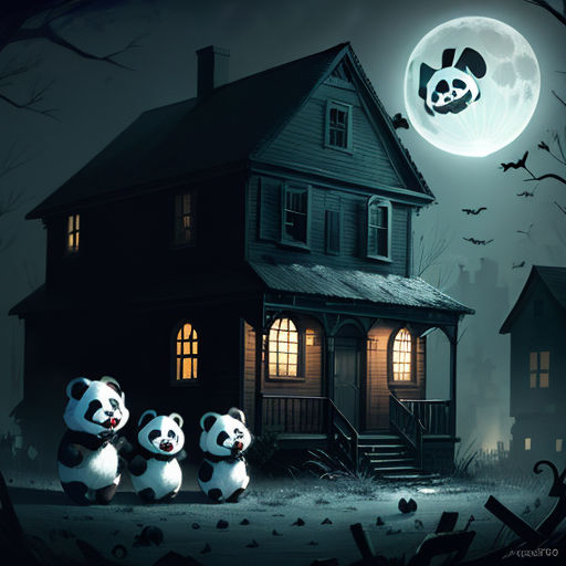 The Surprise Party for the Baby Pandas
