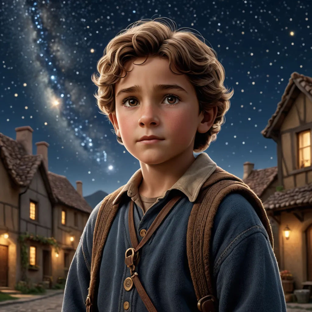 The Little Hero under the Starry Sky cover image