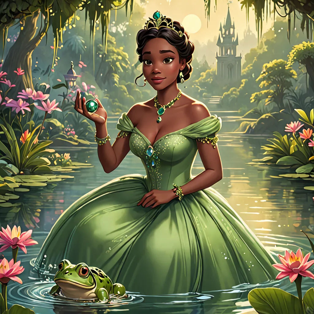 green emerald velvet dress Princess Tiana Inspired Dress – Itty Bitty Toes main image 0