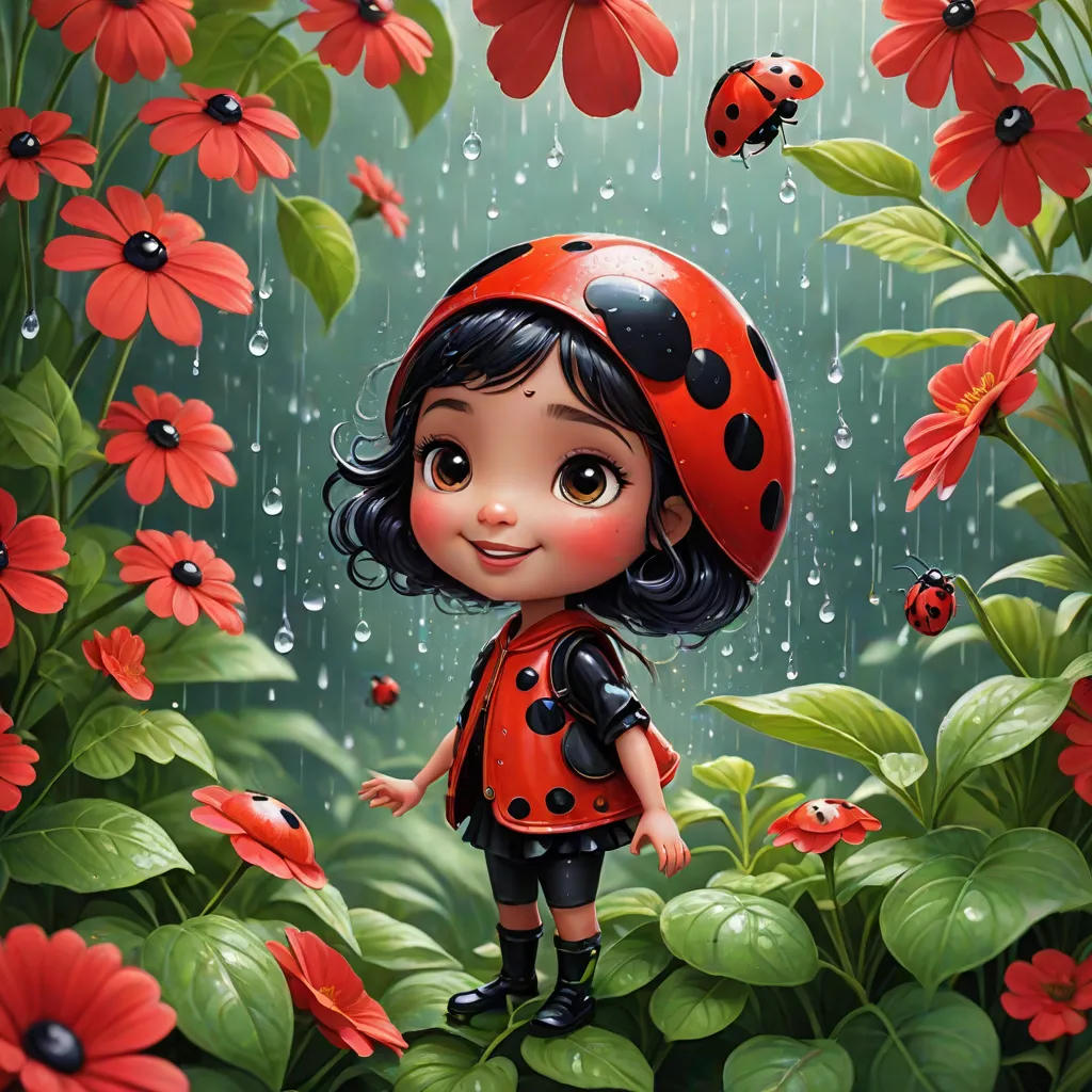 The Ladybug's Rainy Adventure