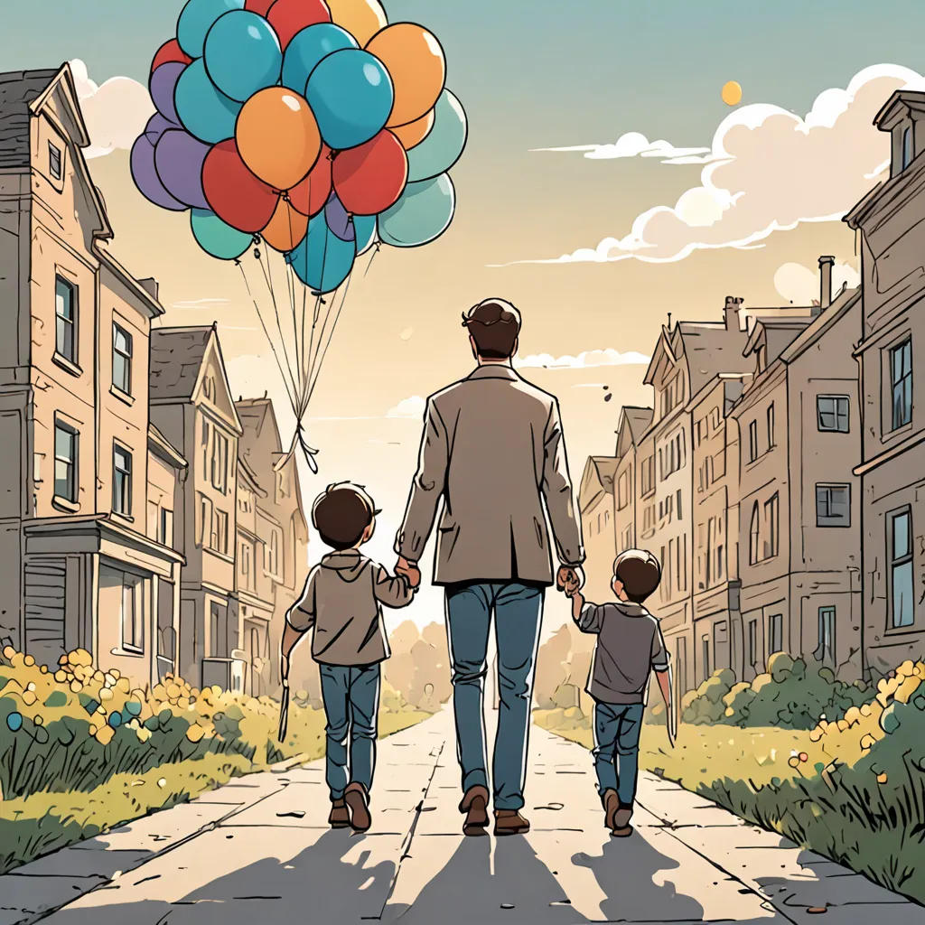 The Balloon Seller: A Father and Son's Journey