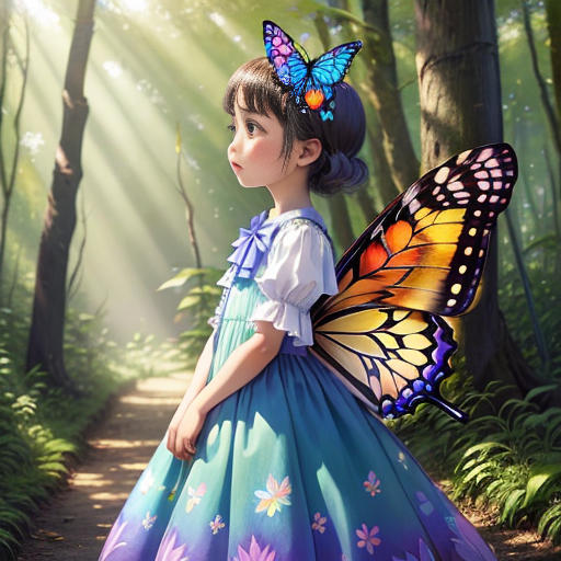 The Rainbow Butterfly