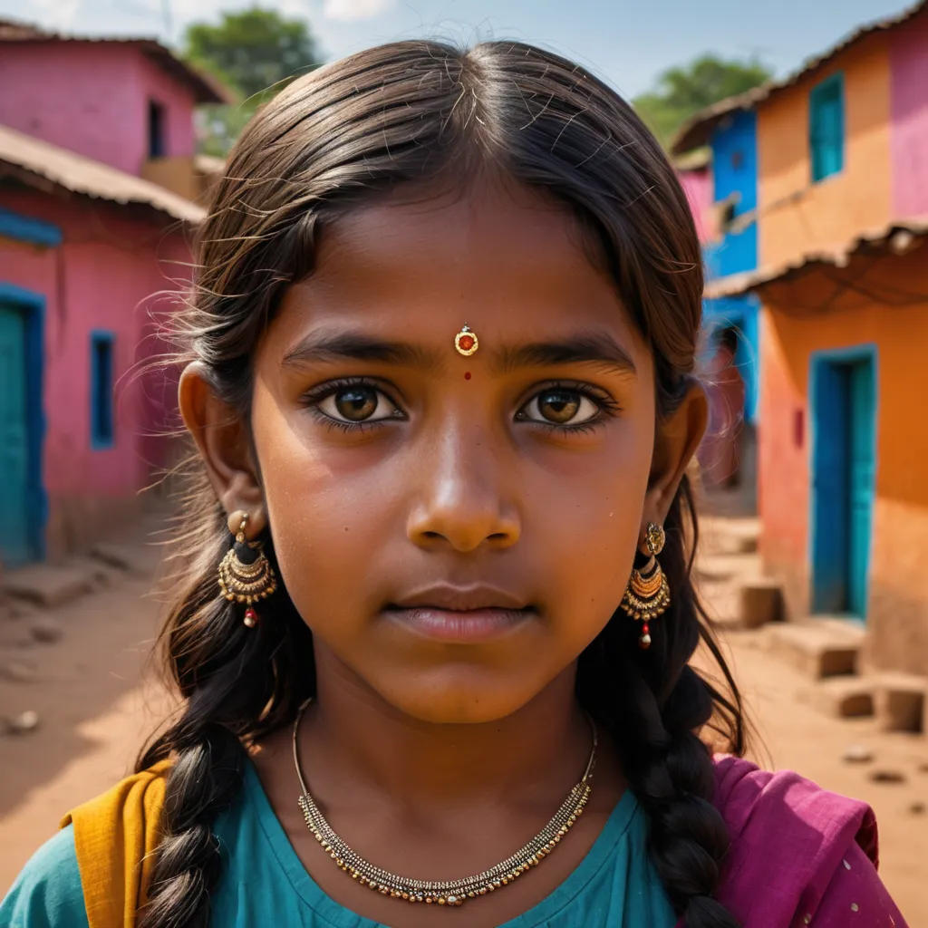 The Curious Village Girl