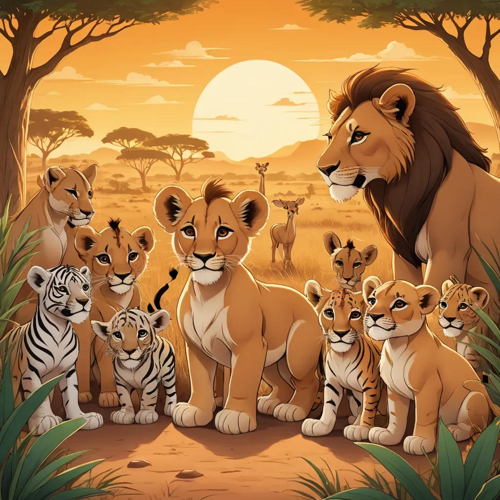 The Brave Little Lion