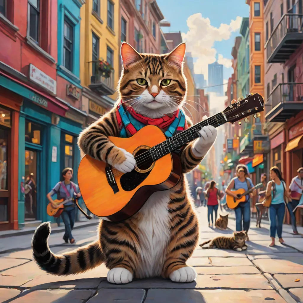 The Cat Who Dreamed of Becoming a Musician