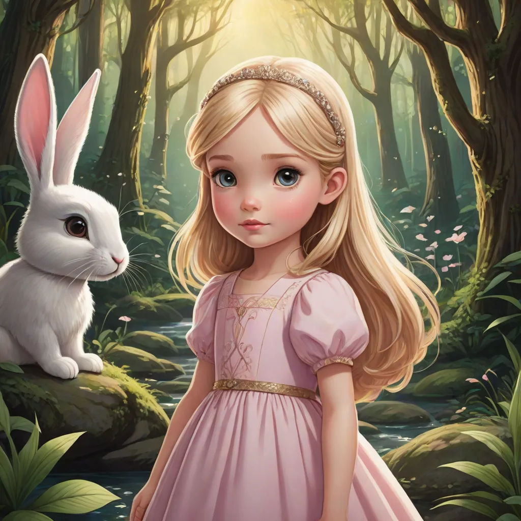 Days turned into weeks, Clover grew healthier and began hopping around Amara's room. They played, read, and even had tea parties together. They were inseparable.