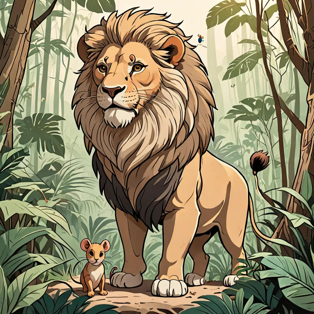 The Lion and the Mouse