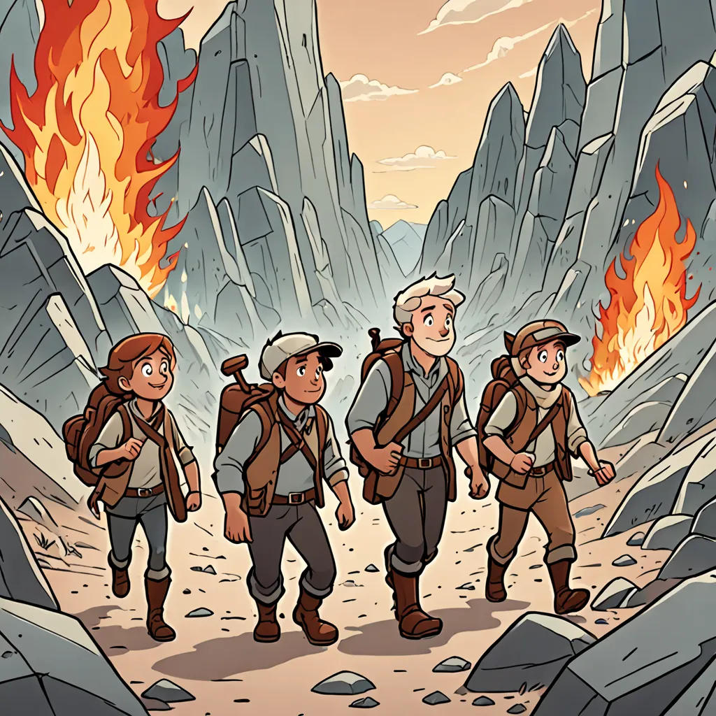 The Quest for the Fire Crystal