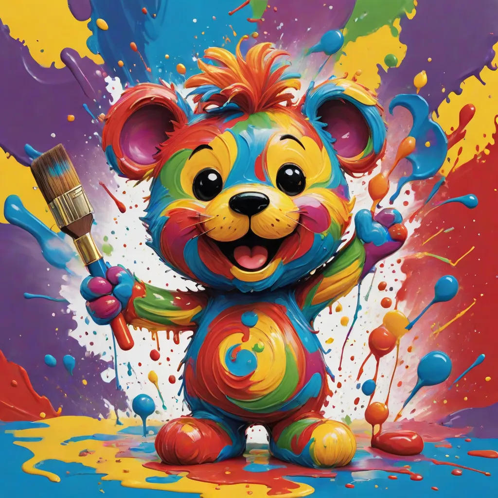 The Colorful Adventures of Benny the Brush