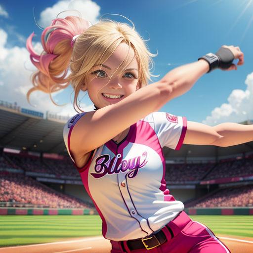 Layla, the Superhero Softball Star