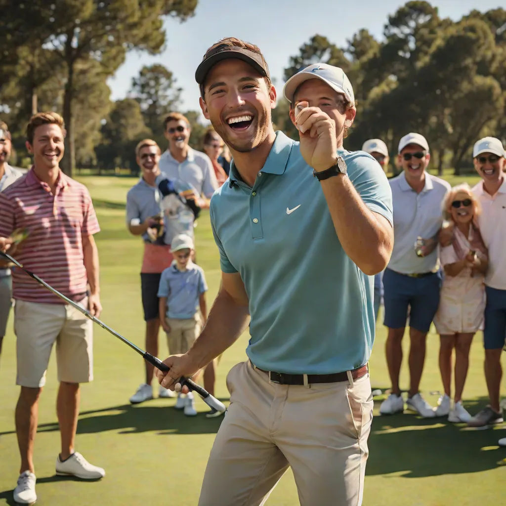 The Little Golfer's Big Day
