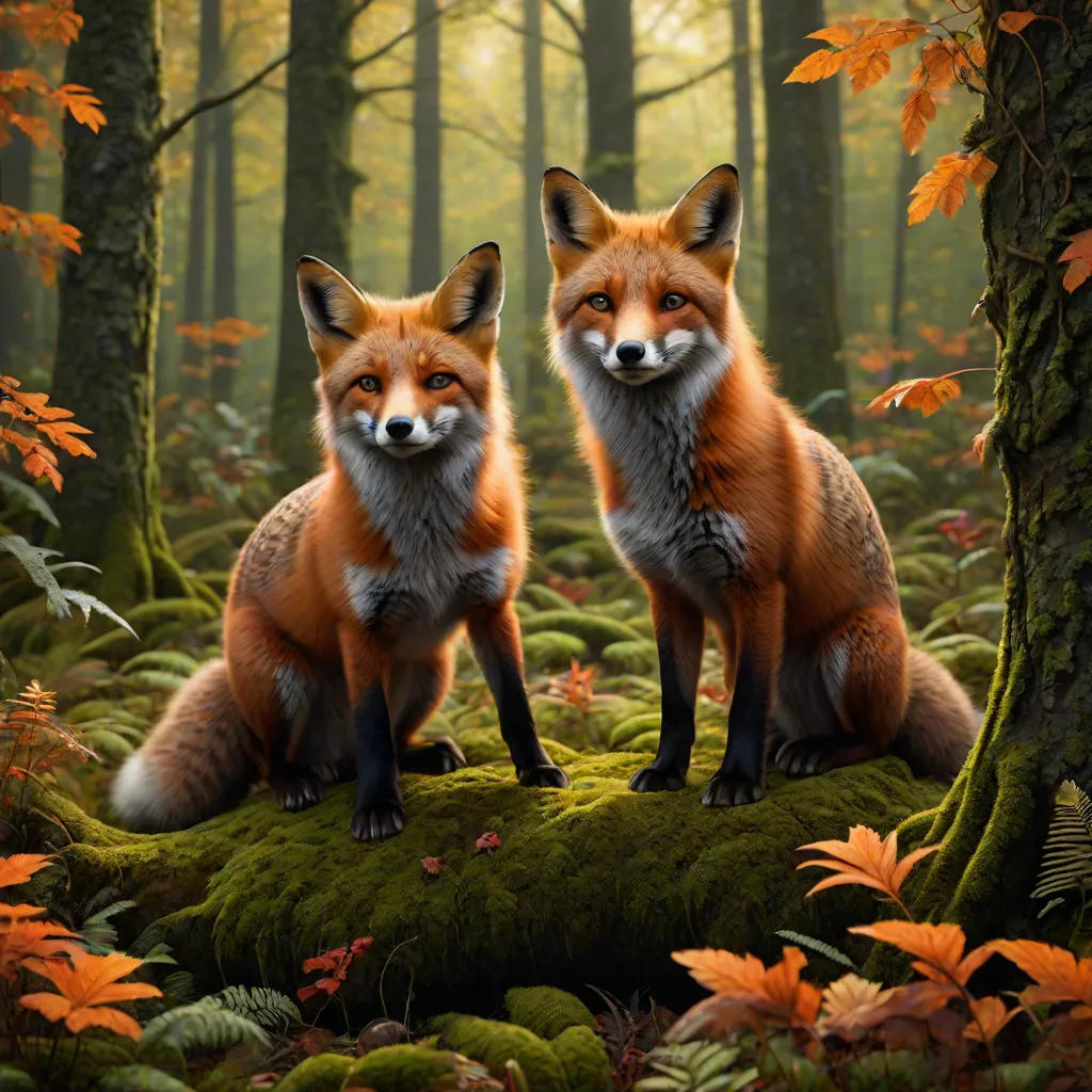 The Fox and His New Friend