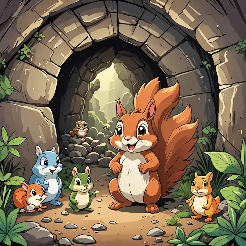 The Great Adventure Of Sparky The Squirrel