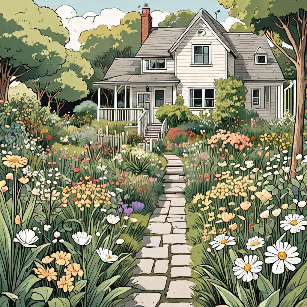 The Secret of the Happy Garden