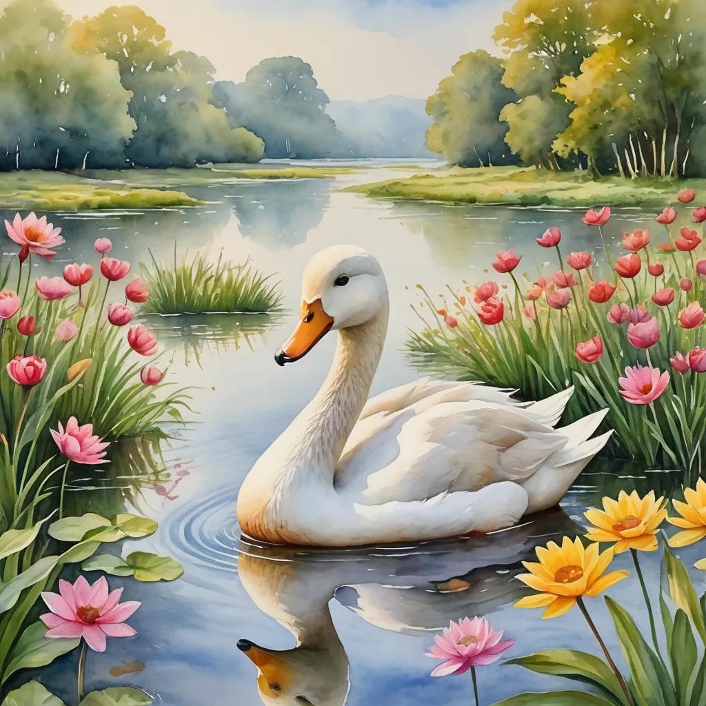 The Majestic Swan