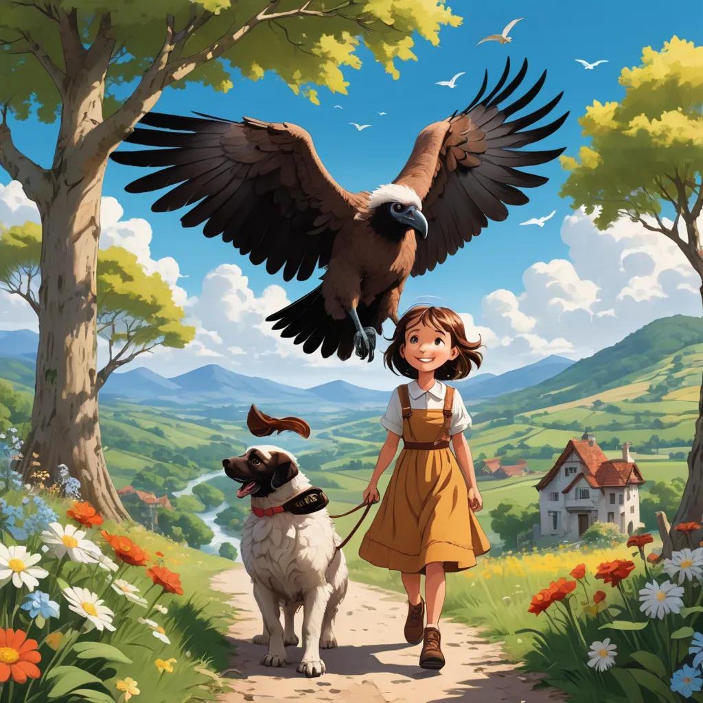 Gabi and the Curious Vulture