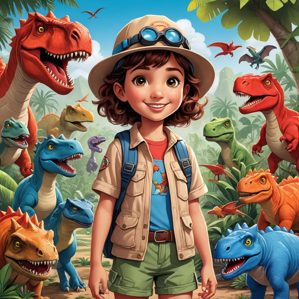Aria's Dreamy Dinosaur Day