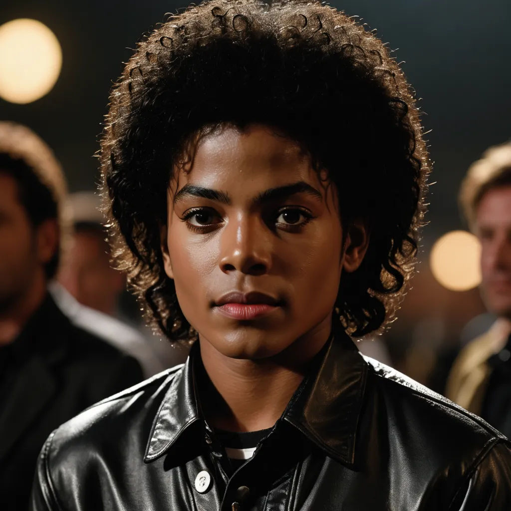 a young man with a black leather jacket on and a black shirt on and a black shirt on and a black shirt on, hyperrealism, a colorized photo, Derold Page, promotional image