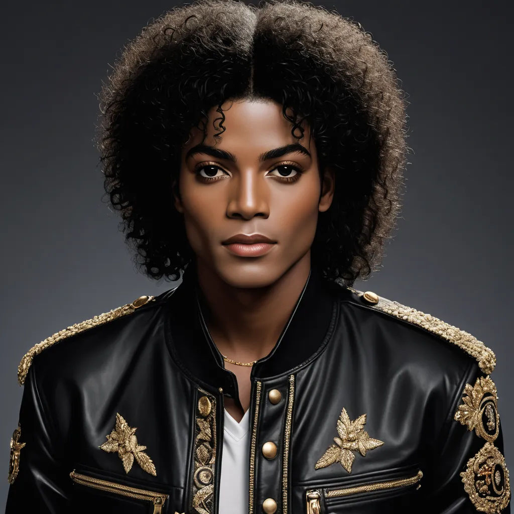 a black man with a black jacket and gold trimmings on his jacket is looking at the camera, funk art, a colorized photo, A. B. Jackson, photorealistic portrait