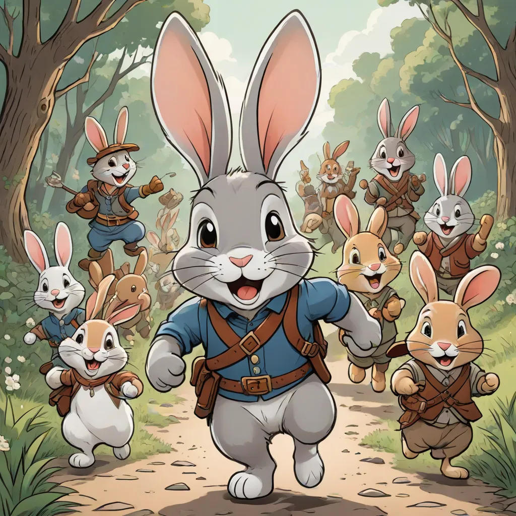 The Smiling Kid Bandits' Whimsical Adventure