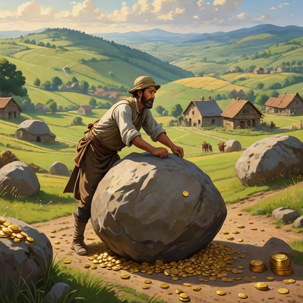 The Boulder and the Peasant