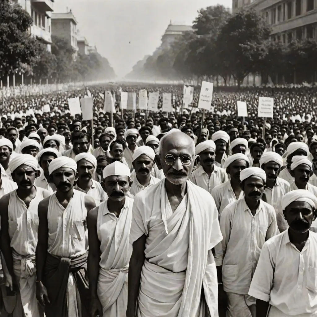 The Story of Mahatma Gandhi