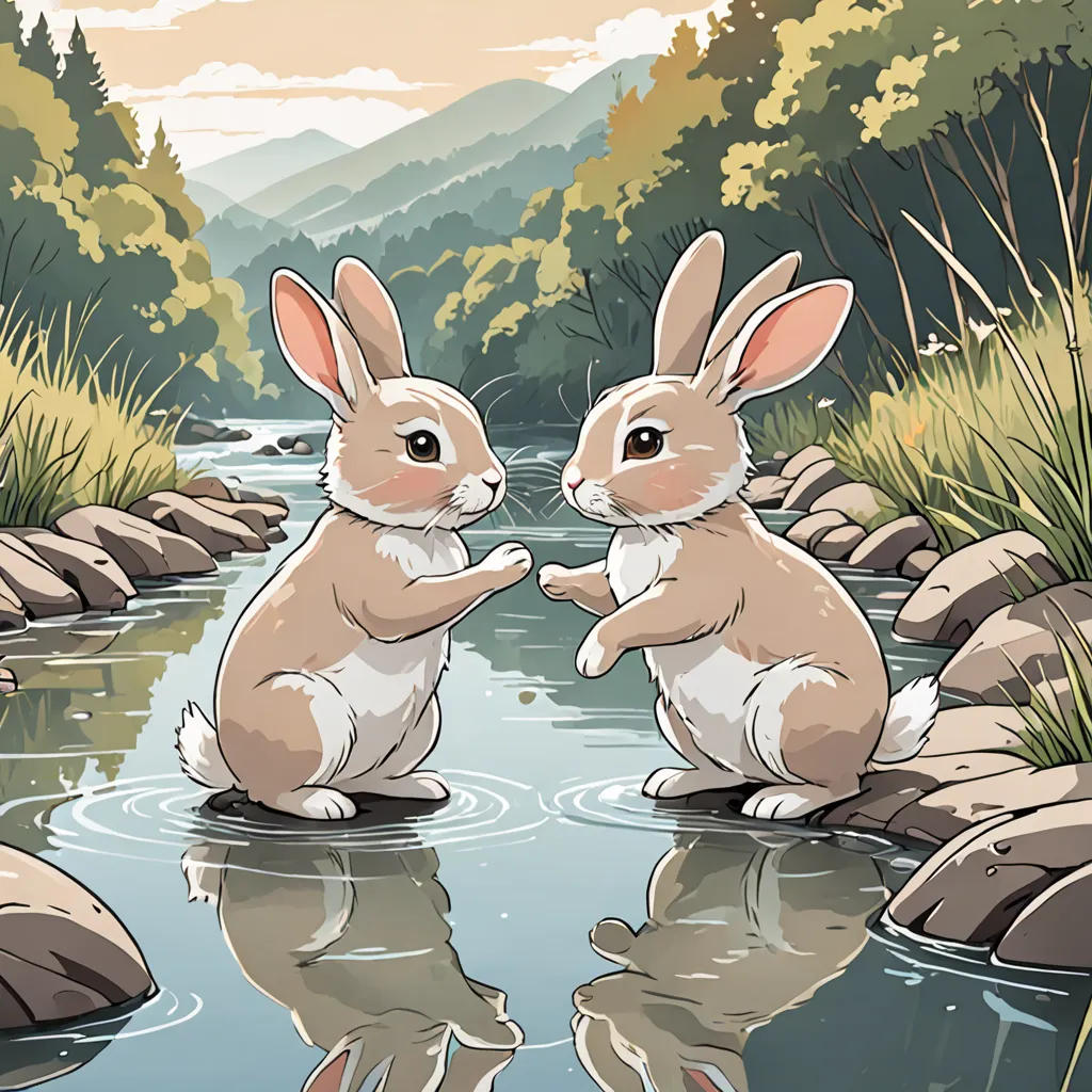 The Brave Rabbit Twins