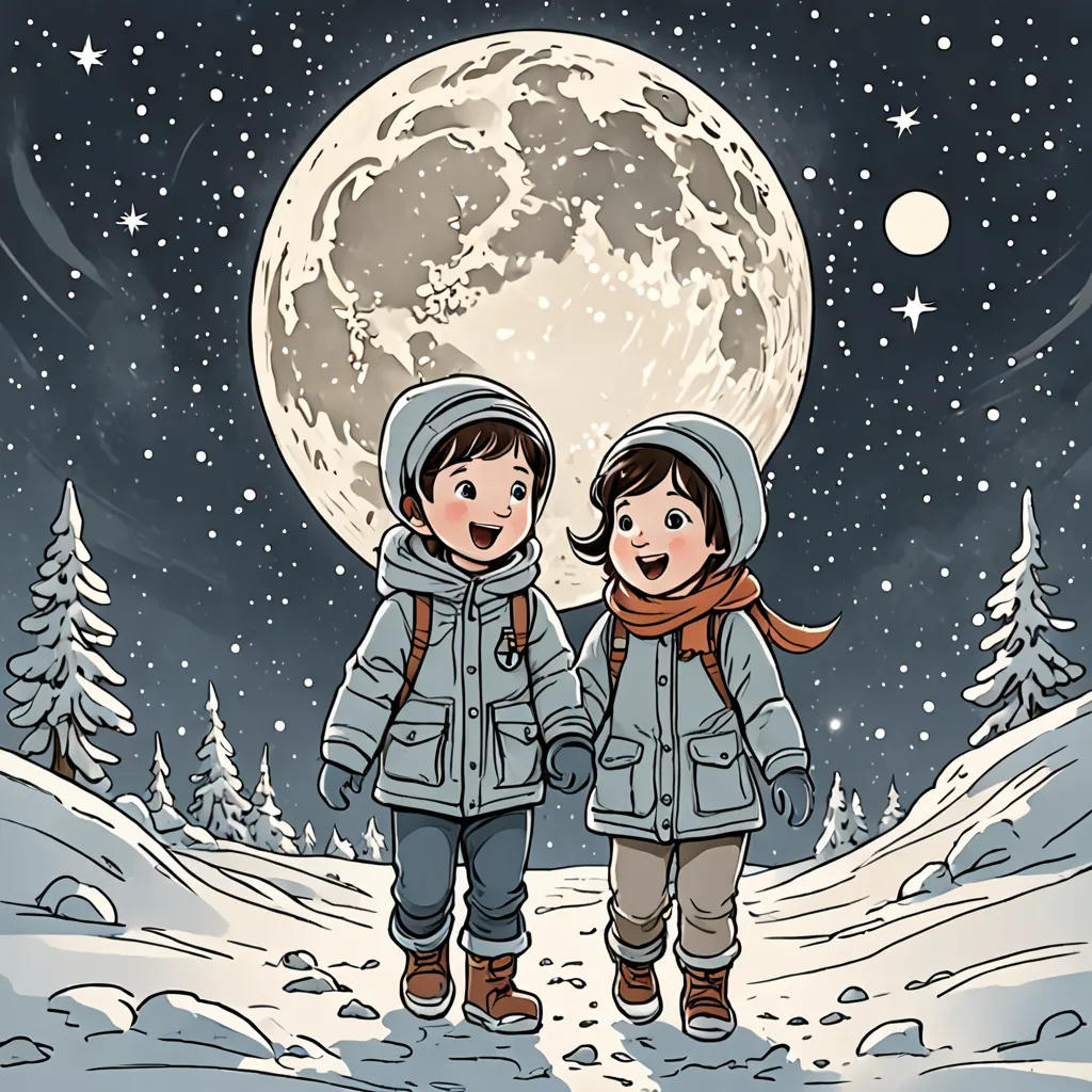 Perjalanan di Bulan Bersalju