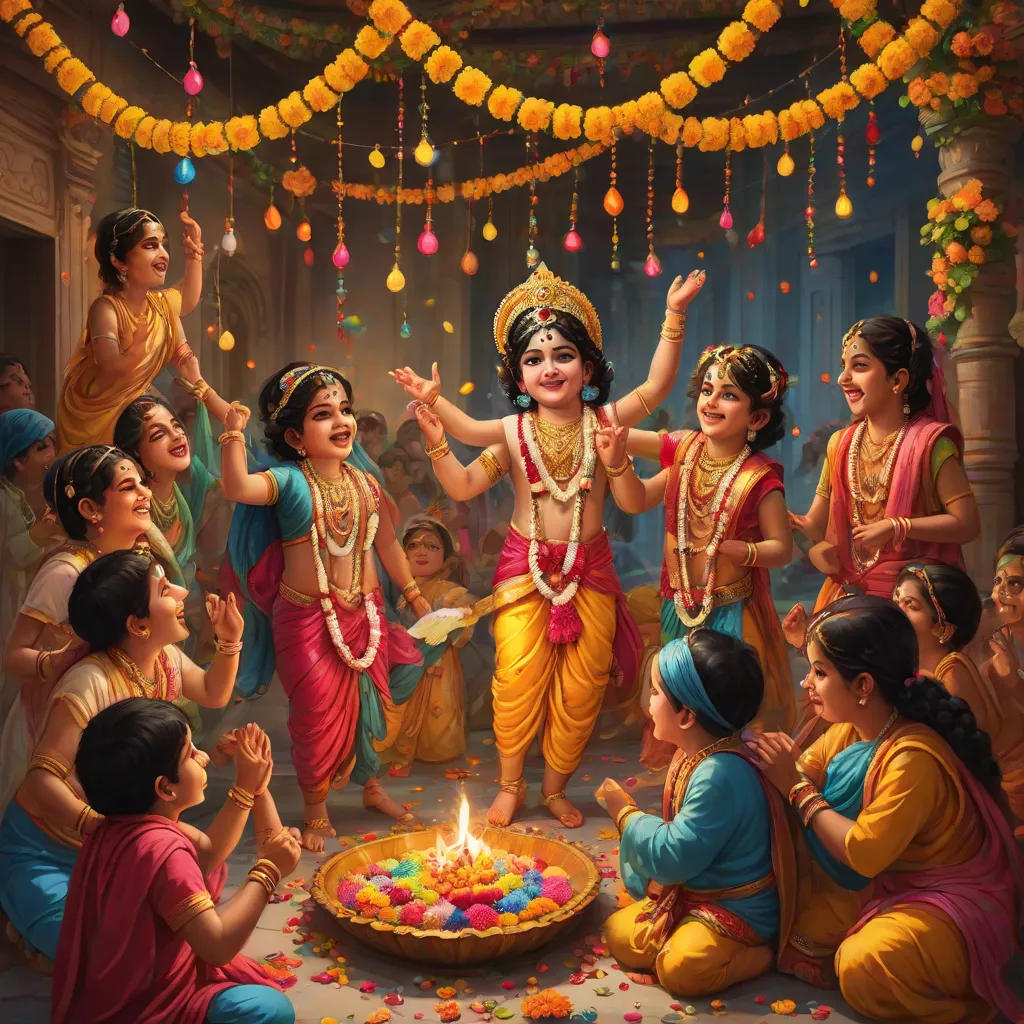 The Mischief of Krishna: A Janmashtami Tale