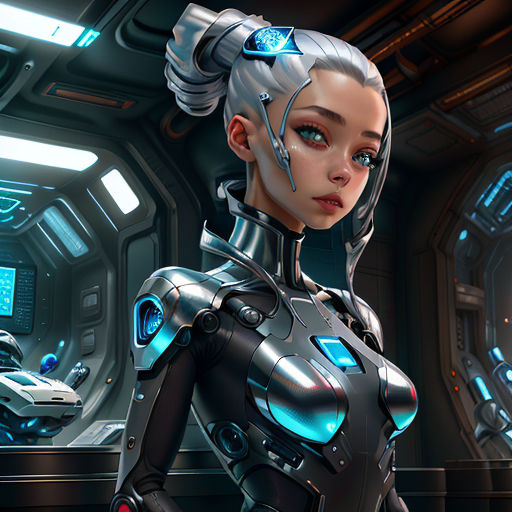 a woman in a futuristic suit standing in a room with a sci - fi fi fi fi fi fi fi fi fi fi fi fi fi fi fi fi fi fi fi fi fi fi fi fi fi fi fi fi fi fi