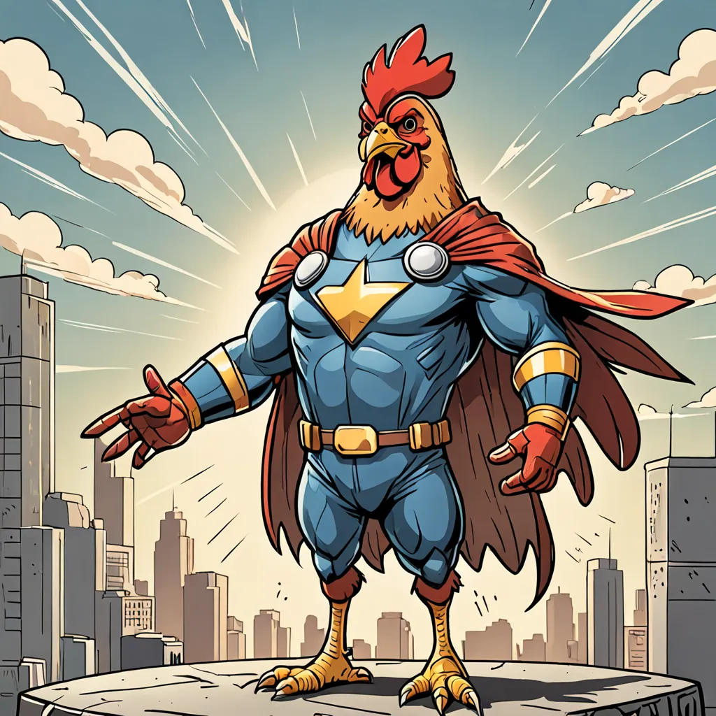 Cluck Norris: The Chicken Superhero