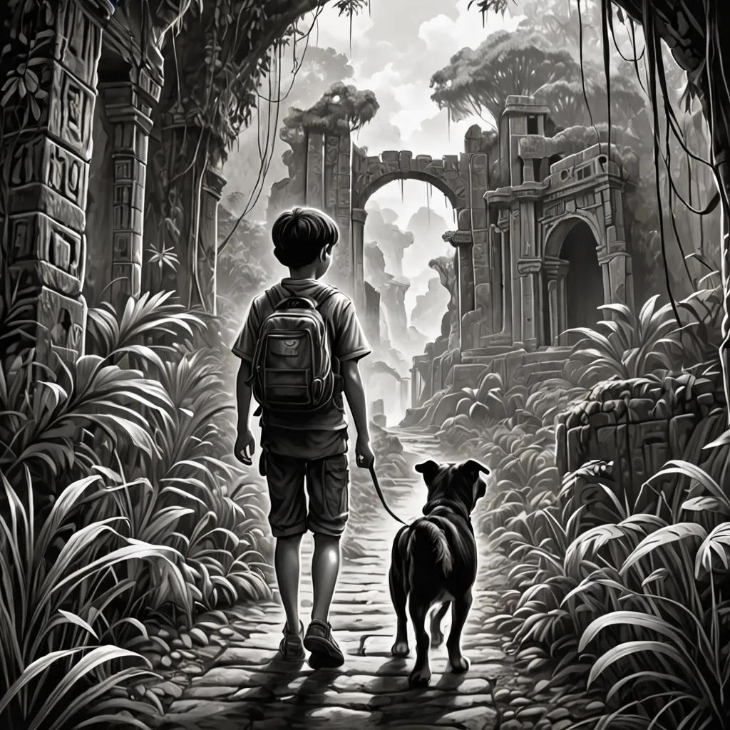 The Little Explorer and the Mystery of the Lost Island