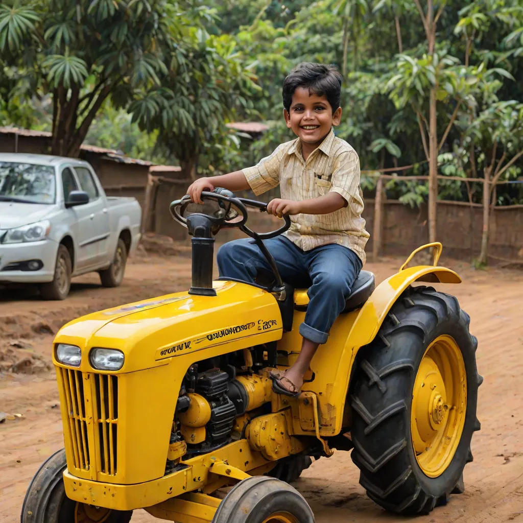 Vishun and His Magical Tractor