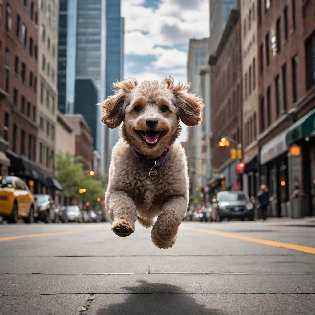Layla the Badass Poodle Mix