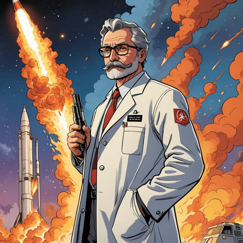 The Rocket's Fiery Flight
