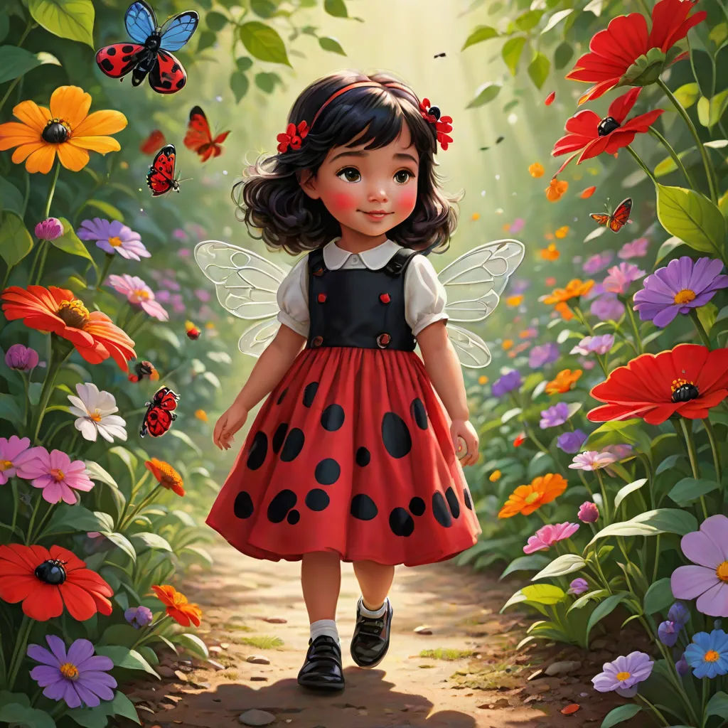 The Curious Adventures of Lila the Ladybug