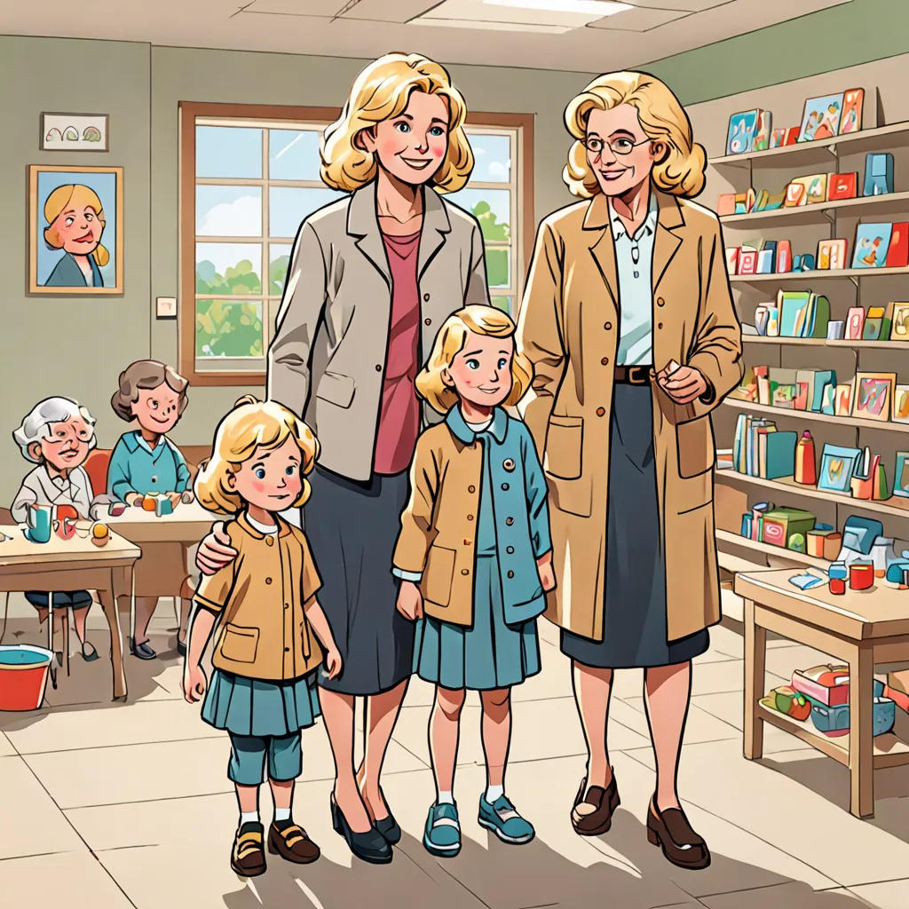 The Golden-Haired Sisters