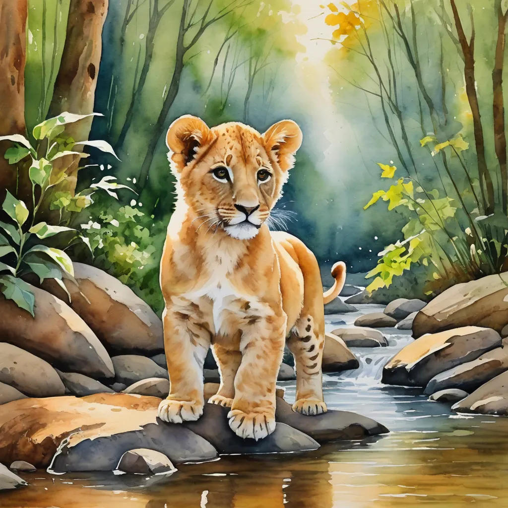 The Little Lion's Journey