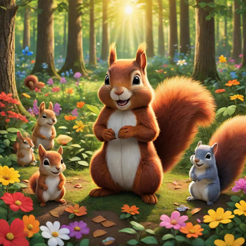 The Grumpy Squirrel's Lesson