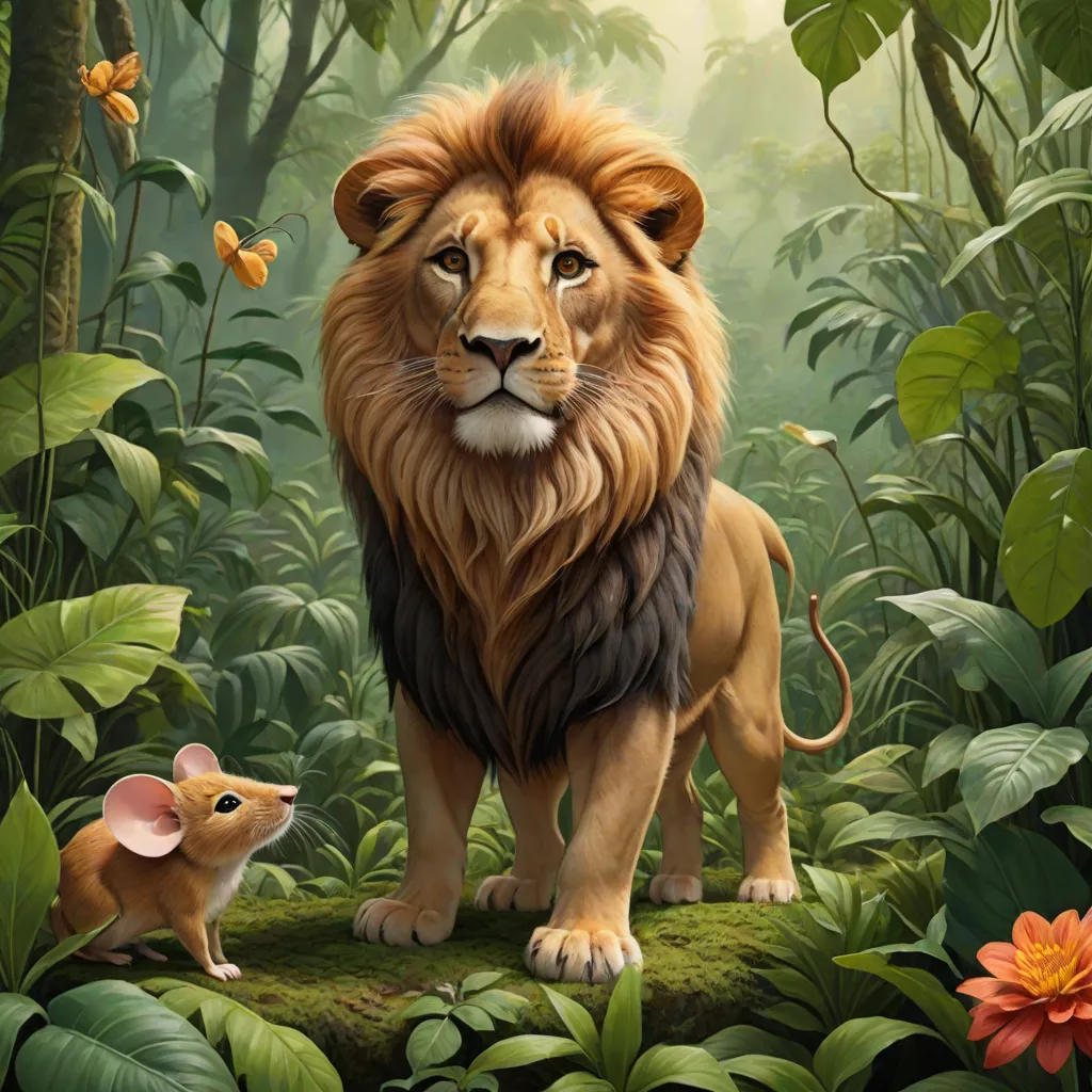 The Lion and the Mouse