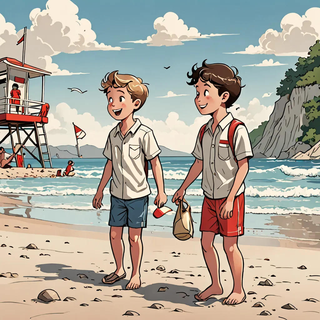 The Day at the Beach