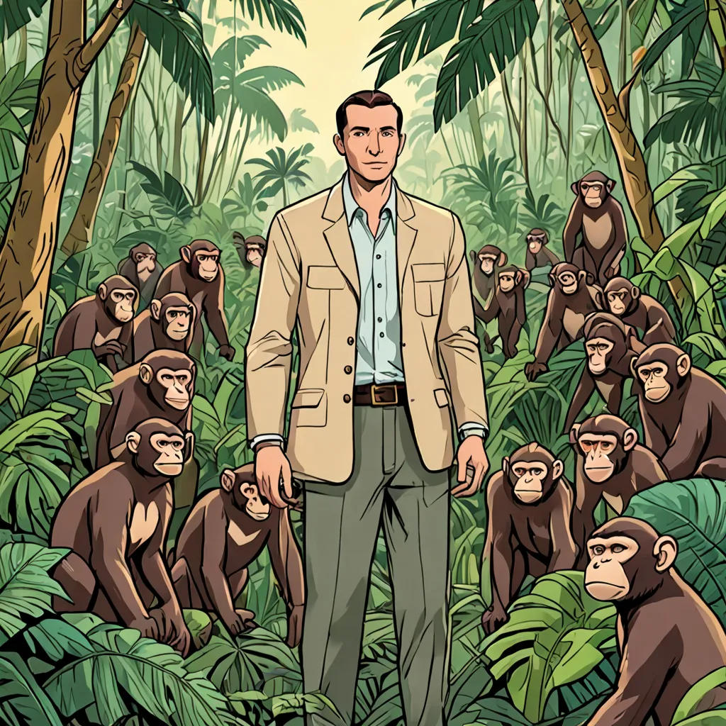 The Monkey Poacher's Defeat