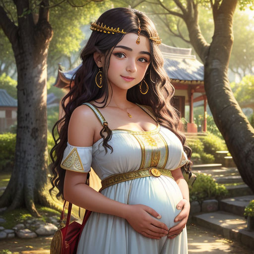 The Pregnant Goddess