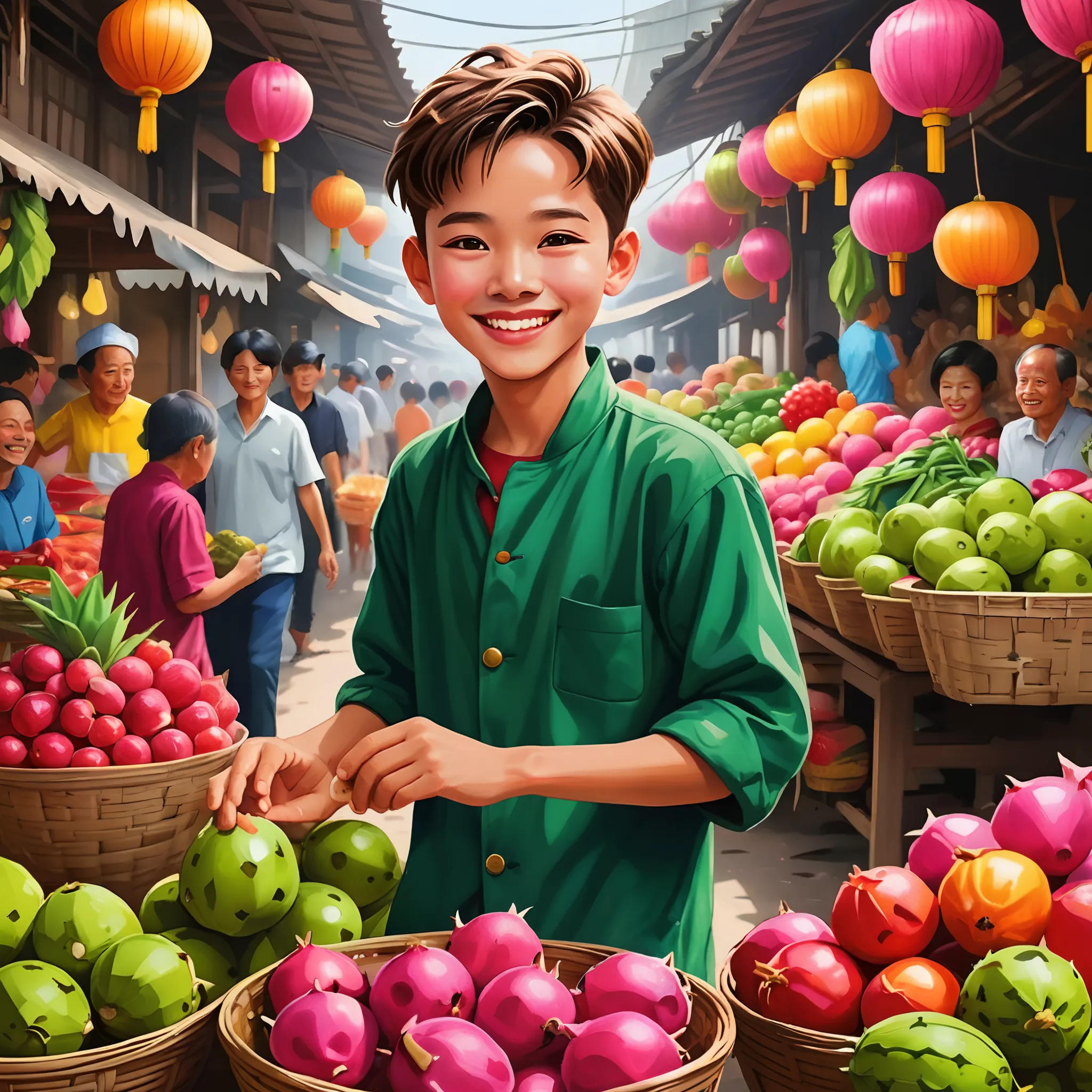 The Dancing Dragonfruit: A Vietnamese Voyage
