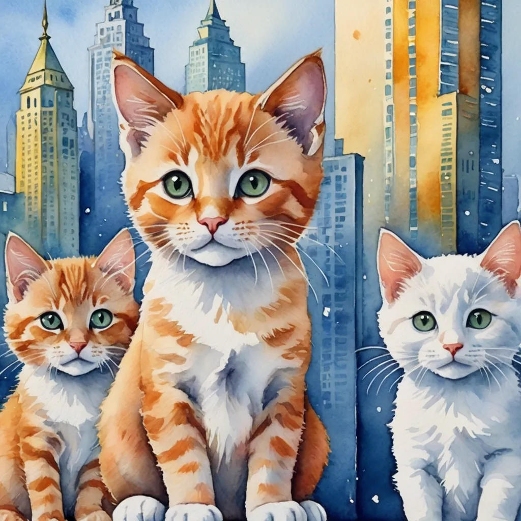 Kitten's Skyscraper Adventure
