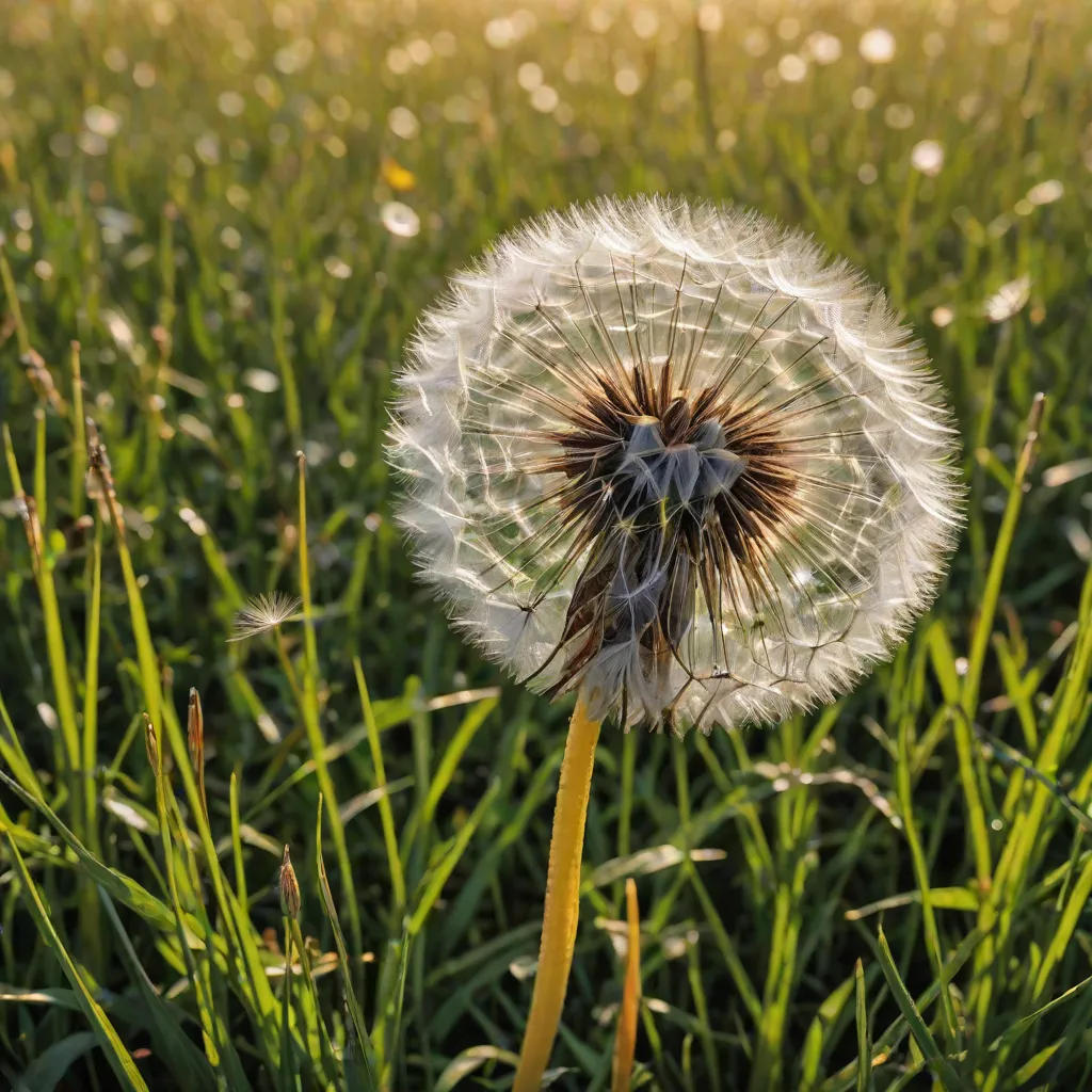 The Journey of a Dandelion Seed