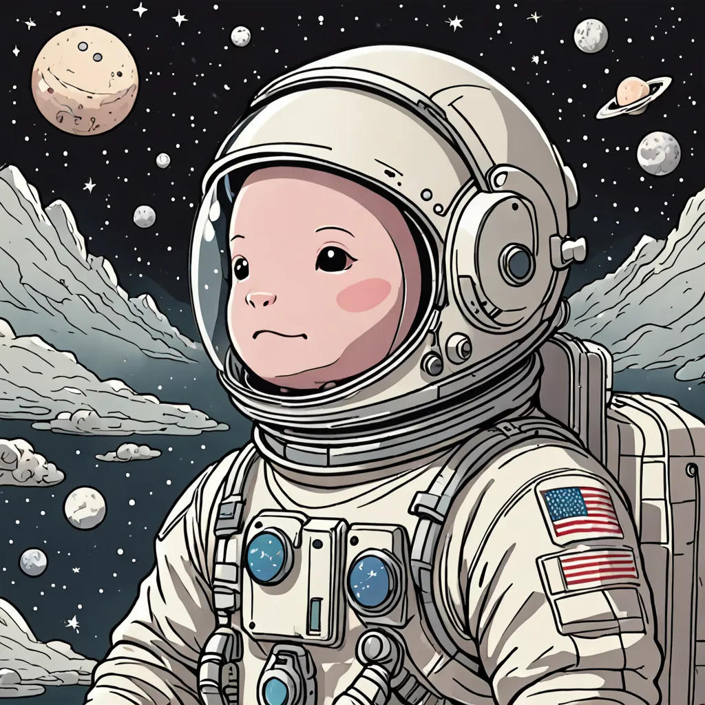 Adam the Axolotl Astronaut